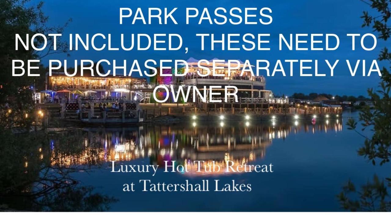 Luxury Hot Tub Retreat Villa Tattershall Eksteriør billede